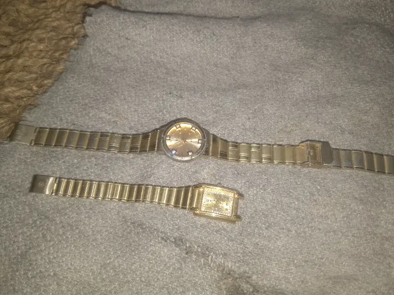 Gold plated ladies watch photo 11