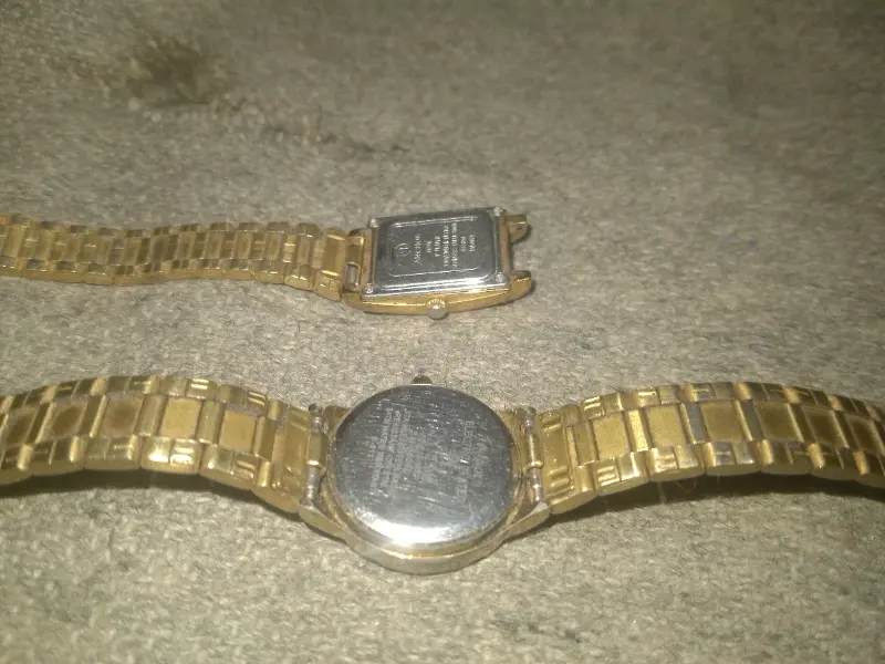Gold plated ladies watch photo 5