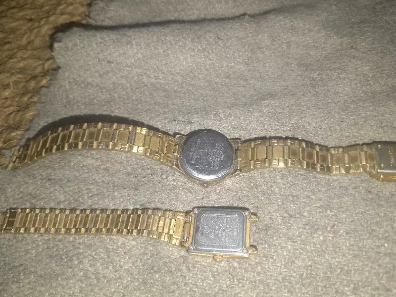 Gold plated ladies watch photo 12