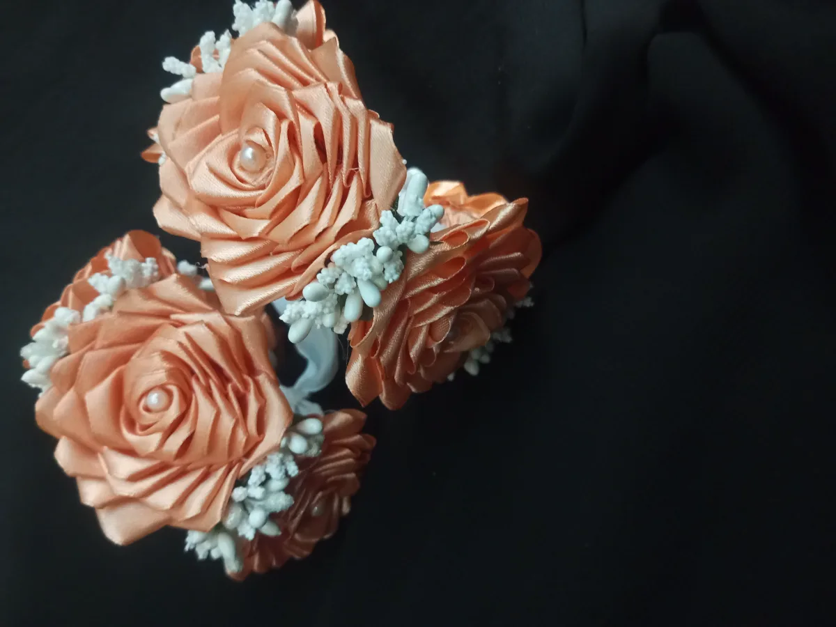 Ribbon Flower gajray photo 3