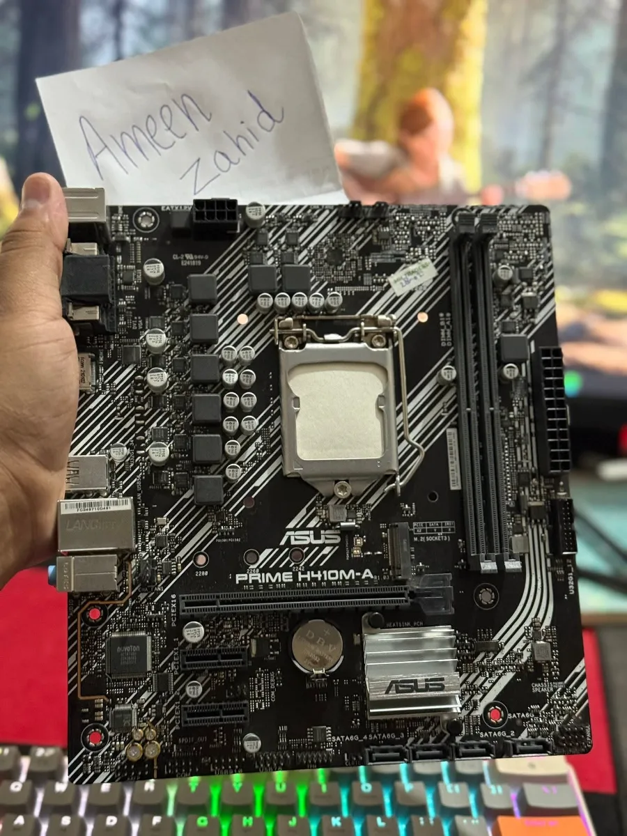 Asus prime H410M-A 10,11 Gen Mobo motherboard photo 2