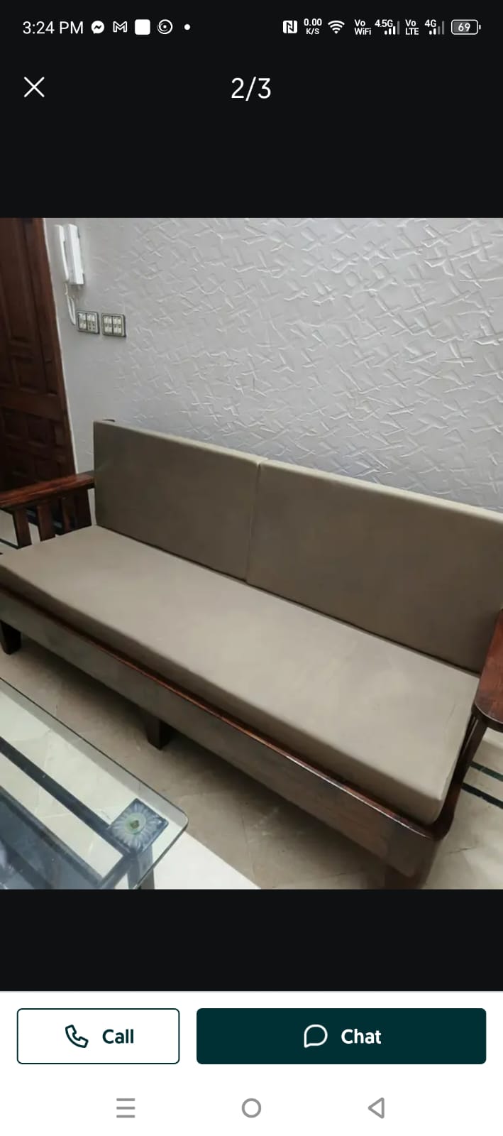 three seater sofa photo 1