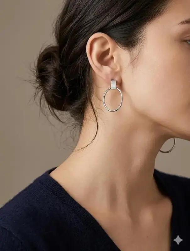 Pack of 4 Earrings for women photo 3