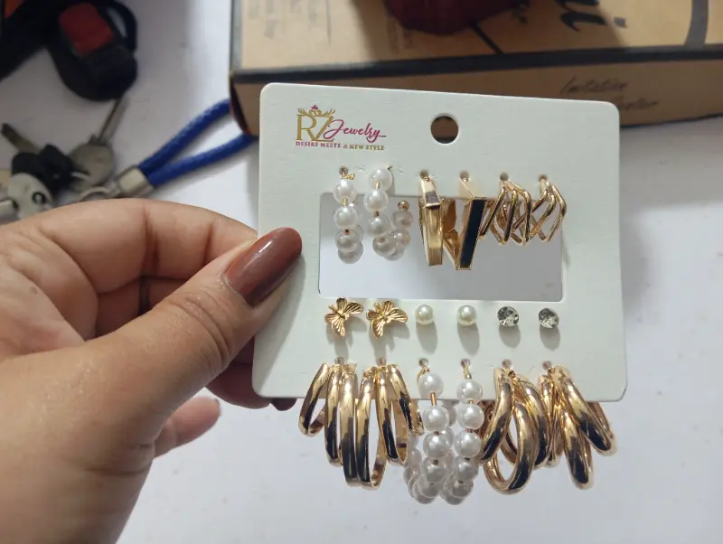 9 pairs set ( earning) photo 1