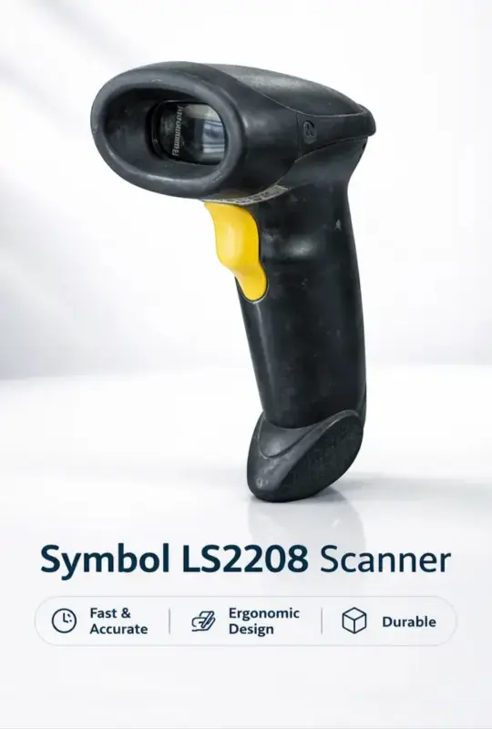 Barcode scanner Symbol ls2208 photo 1