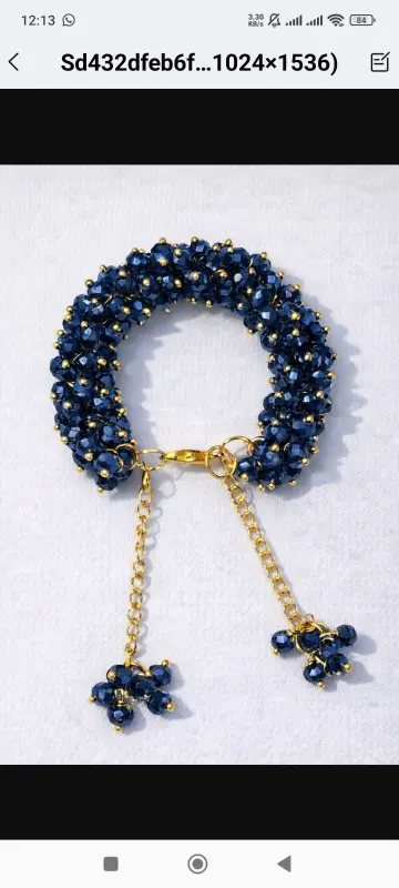 Handmade gajra brecellete photo 3