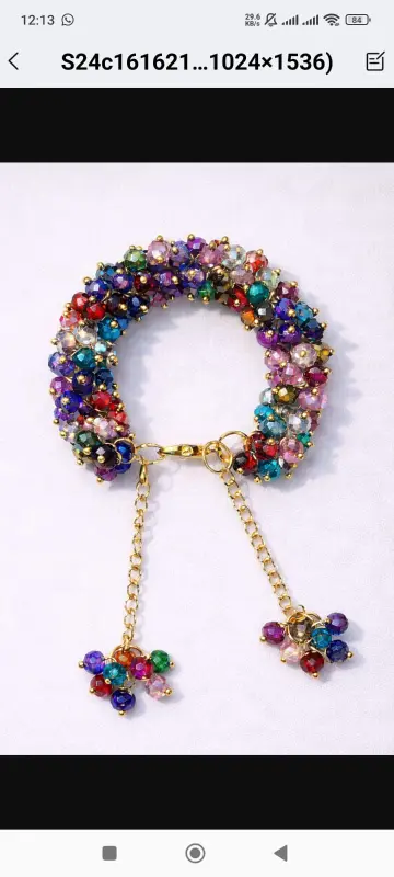 Handmade gajra brecellete photo 2