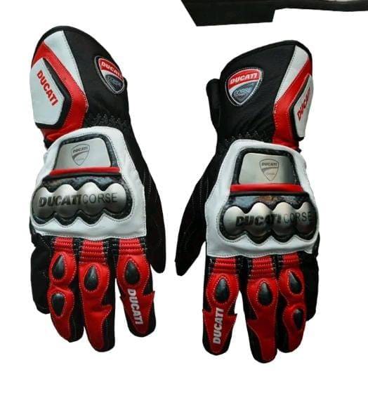 Motorbike leather gloves photo 2