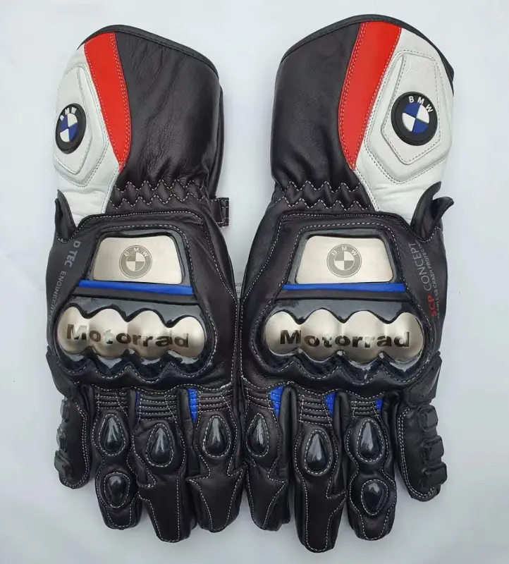 Motorbike leather gloves photo 1