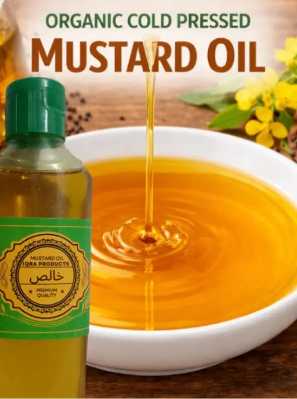 Organic could Press Mustard Oil photo 1