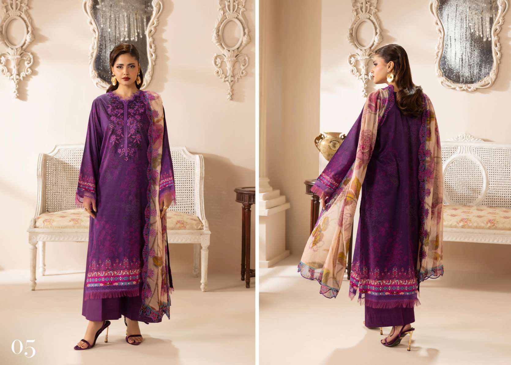 Lawn Embroided Dresses photo 5