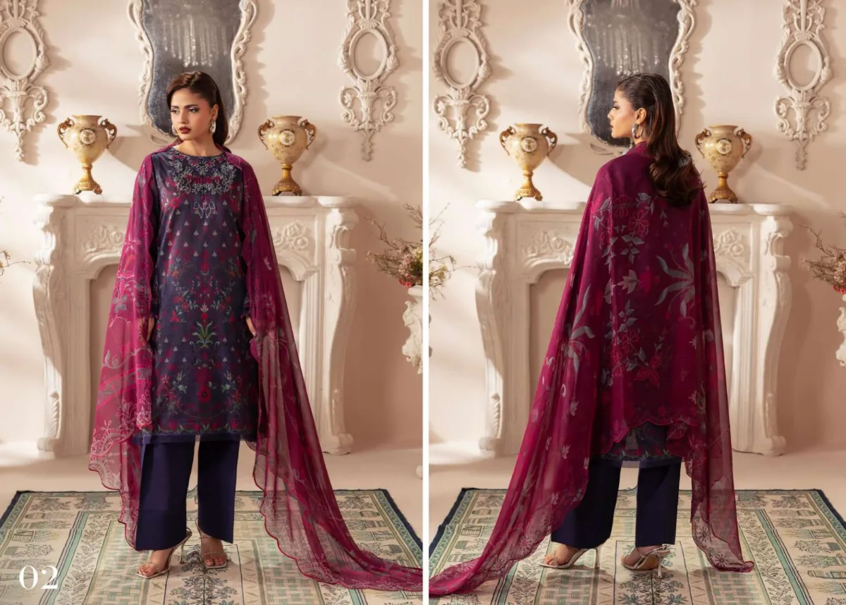 Lawn Embroided Dresses photo 2