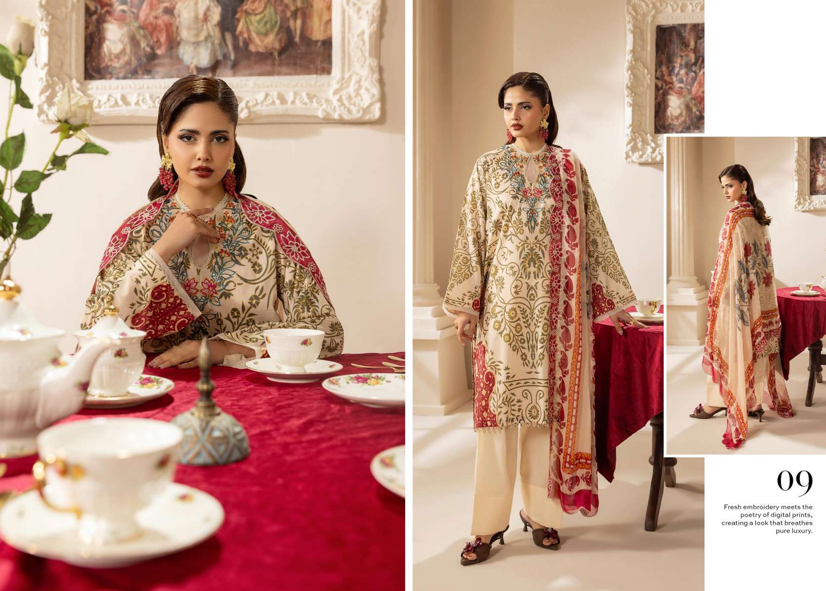 Lawn Embroided Dresses photo 9