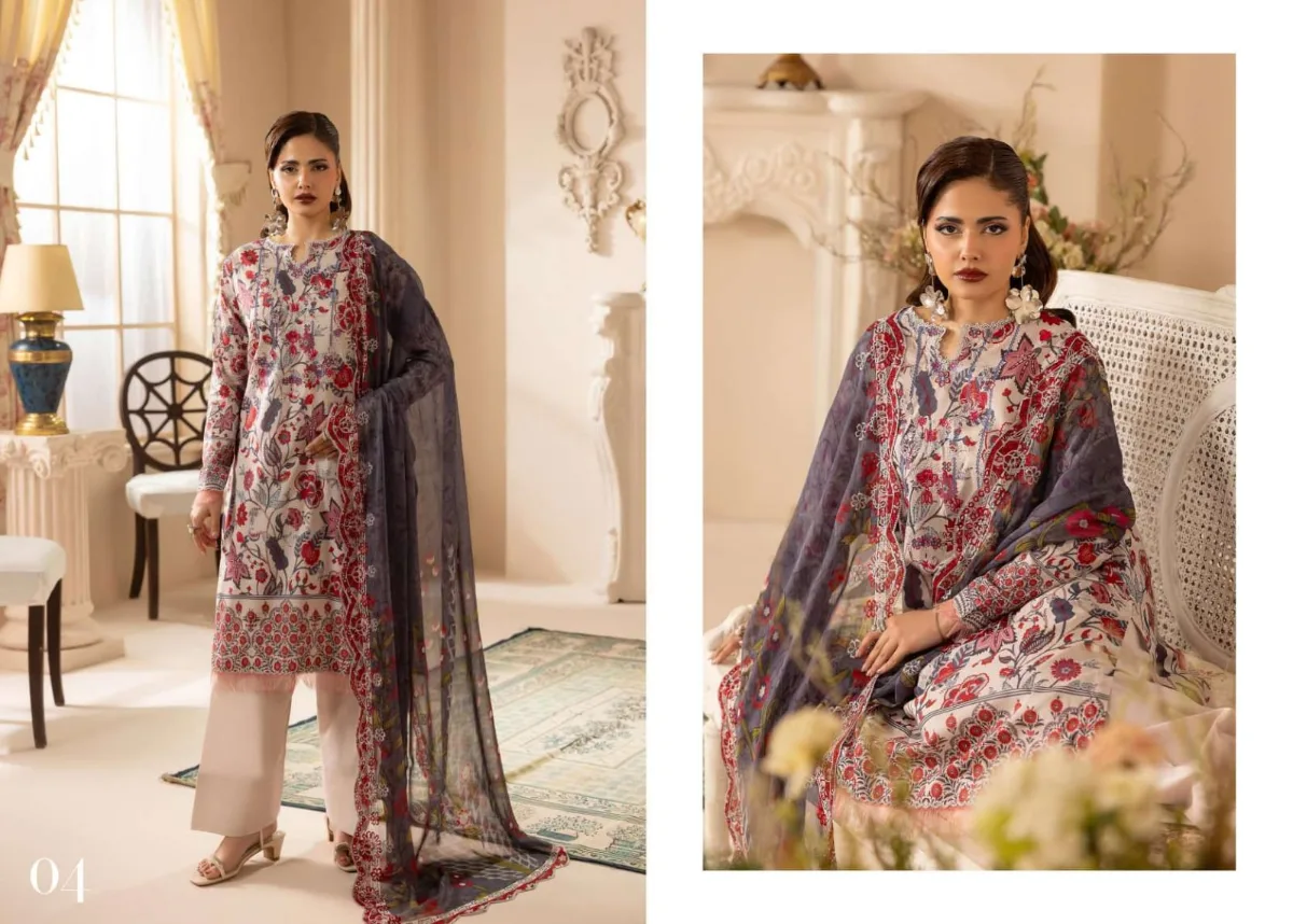 Lawn Embroided Dresses photo 3