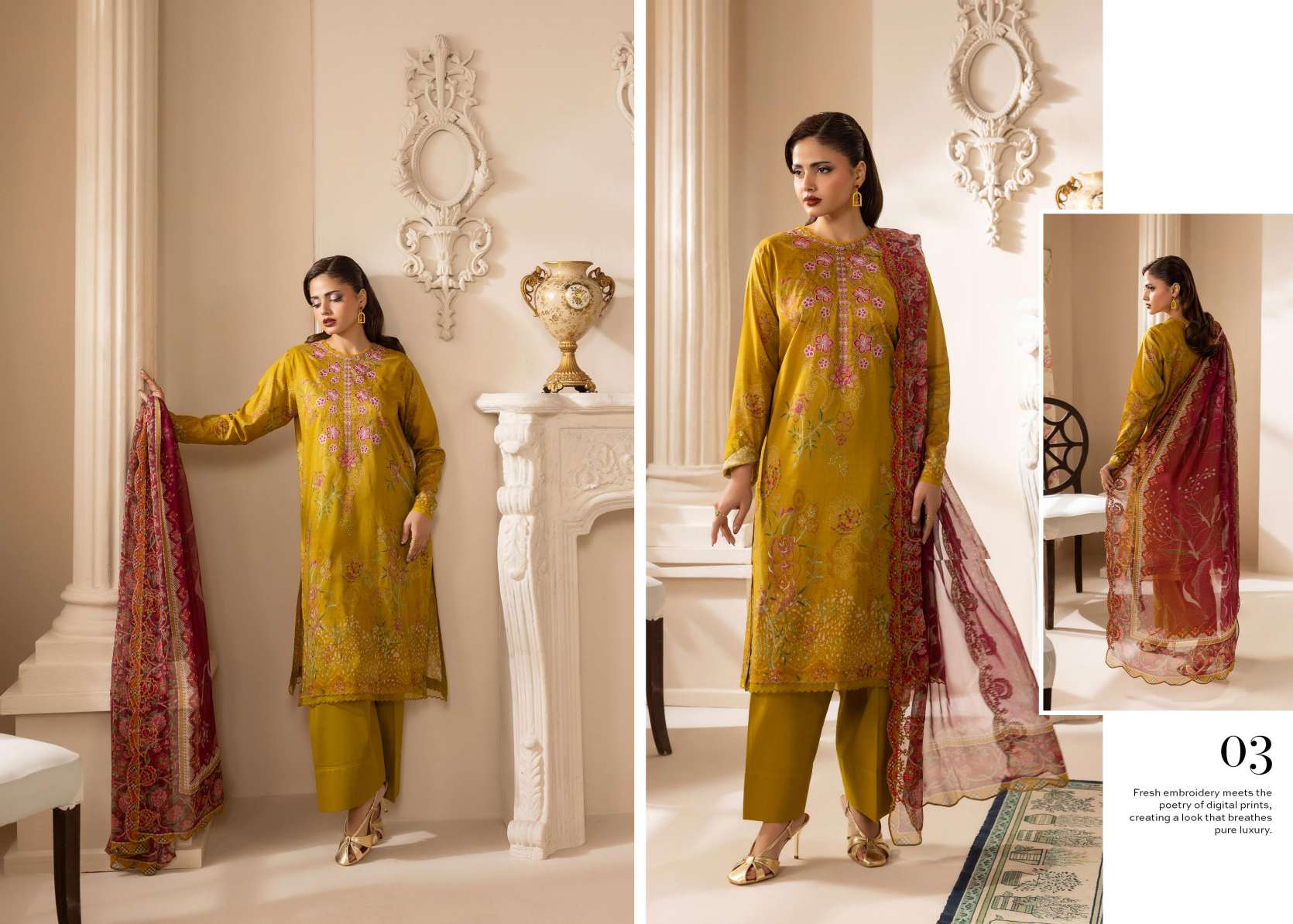 Lawn Embroided Dresses photo 7