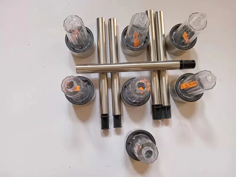 Premium Stainless Steel Solar Garden Lights (Pack of 5) - Waterproof IPX4 photo 1