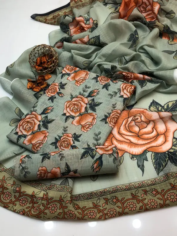 3pc Bana Dora Swiss Lawn Summer Collection | 2k26 photo 8