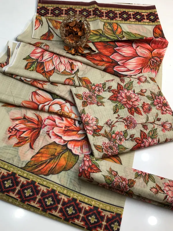 3pc Bana Dora Swiss Lawn Summer Collection | 2k26 photo 6