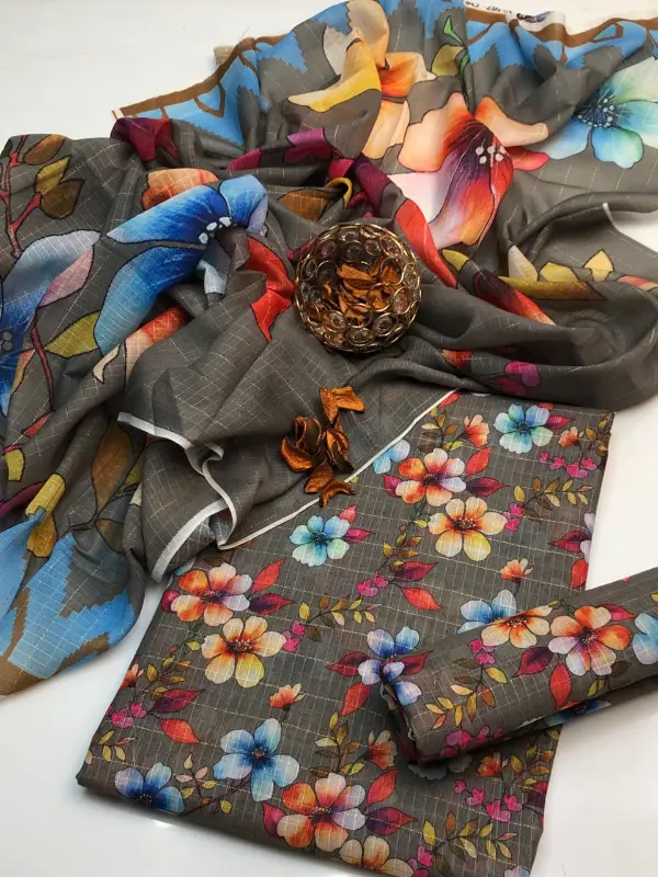 3pc Bana Dora Swiss Lawn Summer Collection | 2k26 photo 7