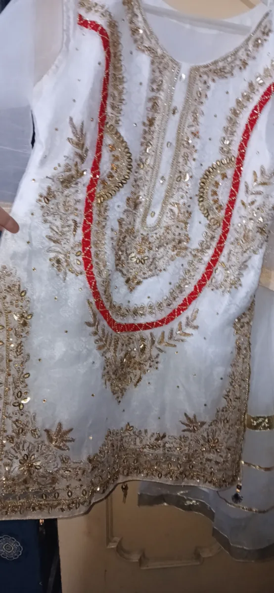 White Nikah Dress photo 4
