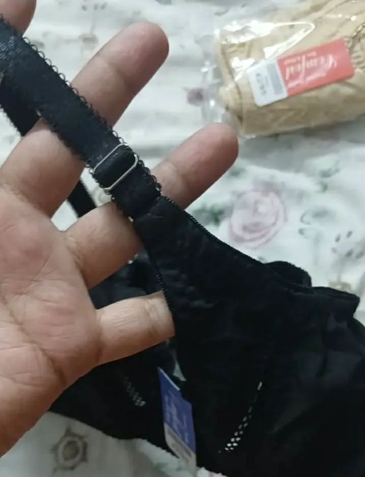 Cotton bra no wire breathable fabric all sizes availabel photo 4